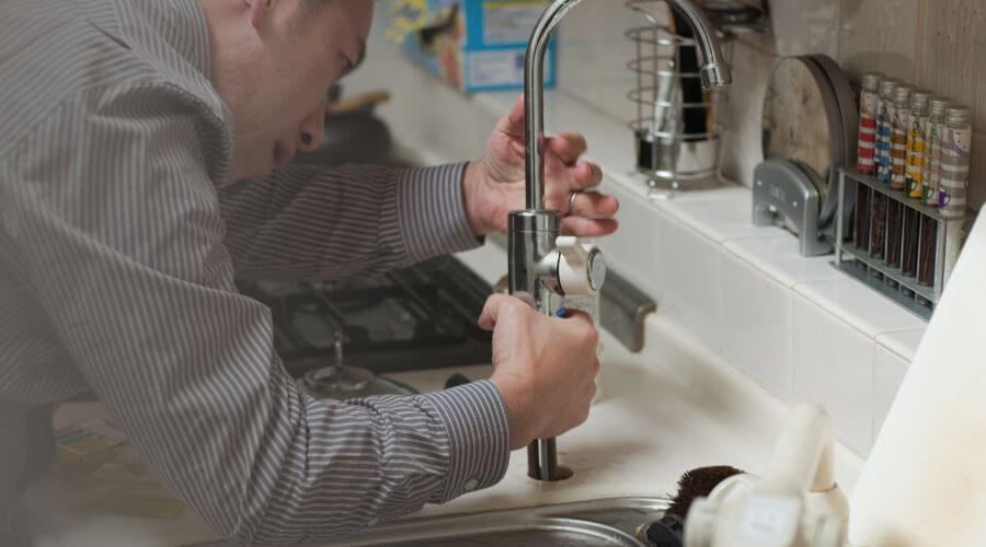 Professional sink repair in Fairview, MI